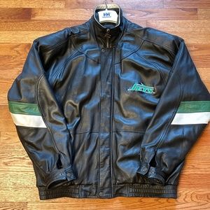 Vintage NFL Jets Leather Starter Pro Line Jacket